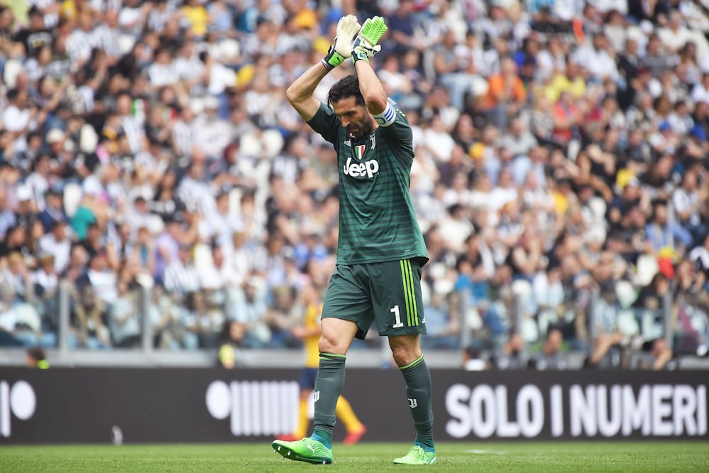 Gianluigi Buffon se despide como campeón con la Juventus