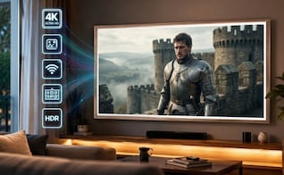 Pantalla Hisense Canvas 4K de 55 pulgadas en menos de 13 mil pesos en Amazon México; aprovecha la oferta especial