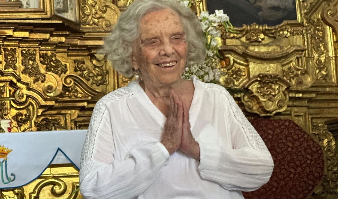 La escritora celebró su cumpleaños número 93. Foto: Gerardo Valenzuela