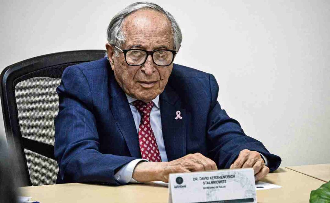 David Kershenobich, titular de Salud, afirmó que el gobierno ha enviado medicamentos para atender a los damnificados. Foto: Gabriel Pano / EL UNIVERSAL