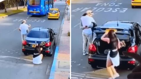 Hombre sorprende a todos con su destreza para ocultar a su amante en la cajuela del auto