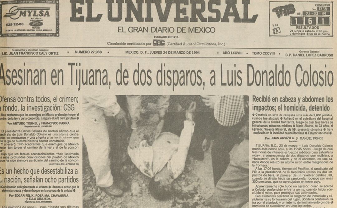 Foto: Hemeroteca El Universal