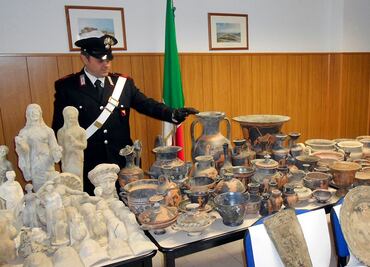 Decomisan en Italia obras de arte valoradas por 46 mdd