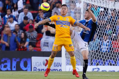 Gallos Blancos y Tigres empatan sin goles en La Corregidora