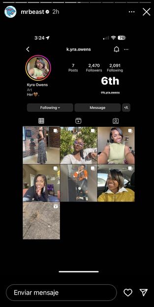 Ganador Sorteo MrBeast