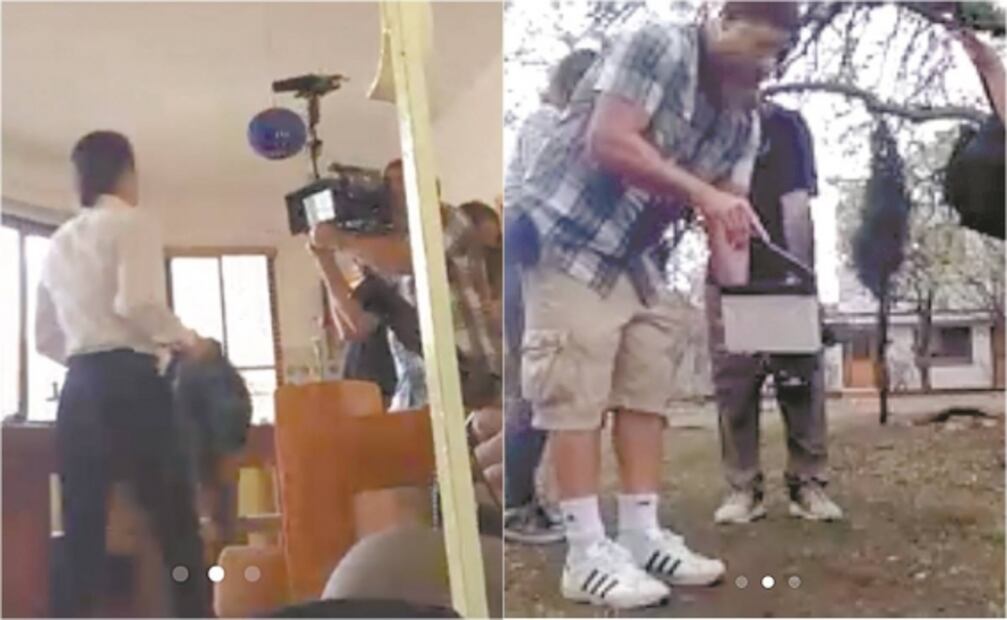 Cinco cortos que filman y dirigen a distancia