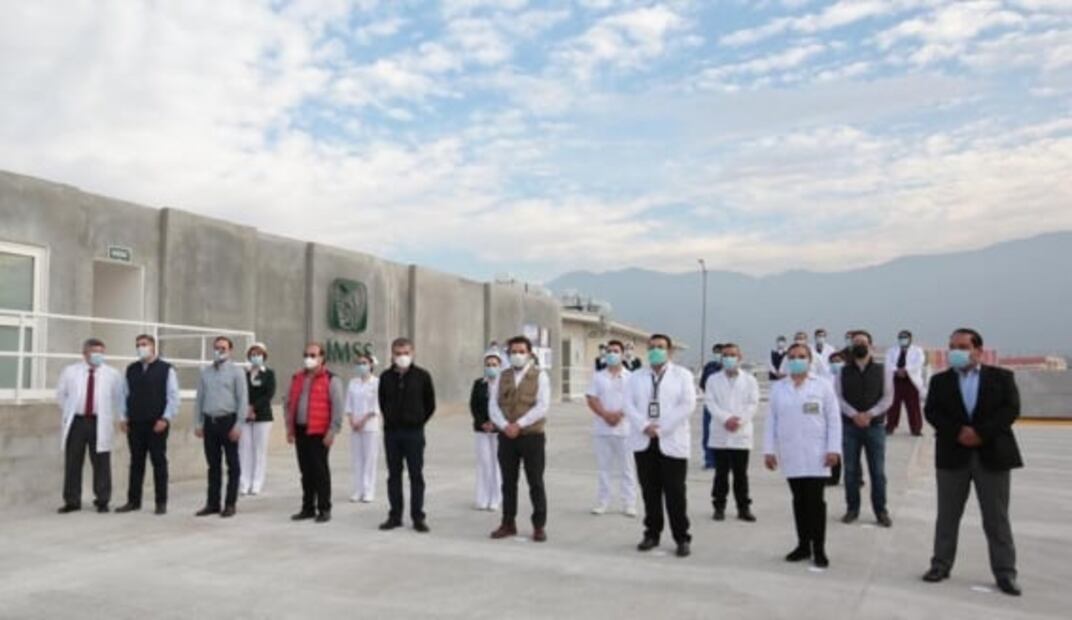 Inauguran Unidad Médica Temporal para pacientes Covid para Saltillo y Monclova