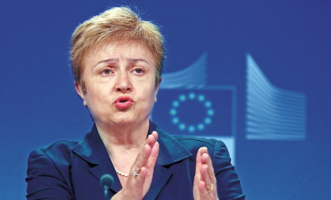 Kristalina Georgieva, directora ejecutiva del BM, dijo que muchas personas pobres se ven frustradas por la desigualdad (CRÉDITO DE FOTO)