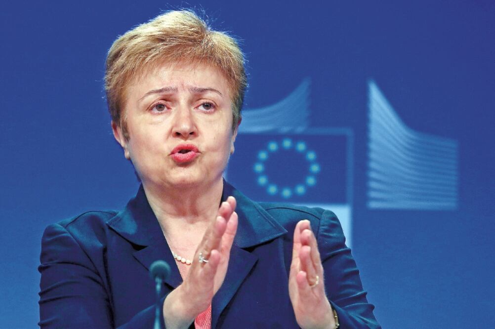 Kristalina Georgieva, directora ejecutiva del BM, dijo que muchas personas pobres se ven frustradas por la desigualdad (CRÉDITO DE FOTO)