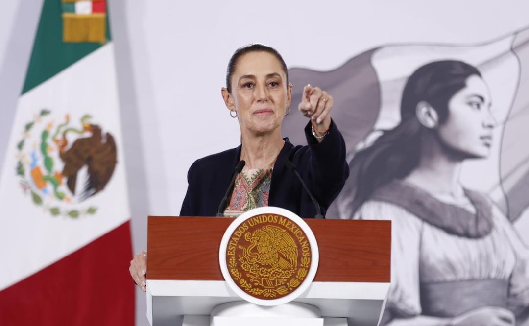 Conferencia Matutina de la Presidenta Claudia Sheinbaum, programa Boxeando por la Paz. 16 de febrero de 2026. Foto: Diego Simón / EL UNIVERSAL