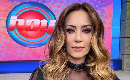 Aplauden llegada de Anette Michel al programa "Hoy"