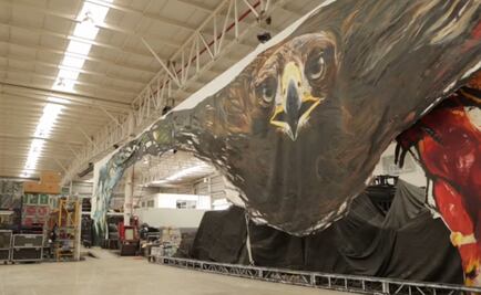 Águila "volará" sobre escenario de Vicente Fernández