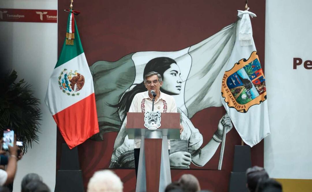 Gobernador del estado de Tamaulipas. Foto: Especial