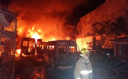 Procuraduría investiga incendio en Chiapas