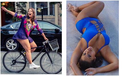 Modelo de tallas grandes defiende la celulitis