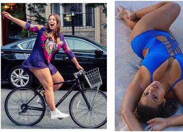 Modelo de tallas grandes defiende la celulitis