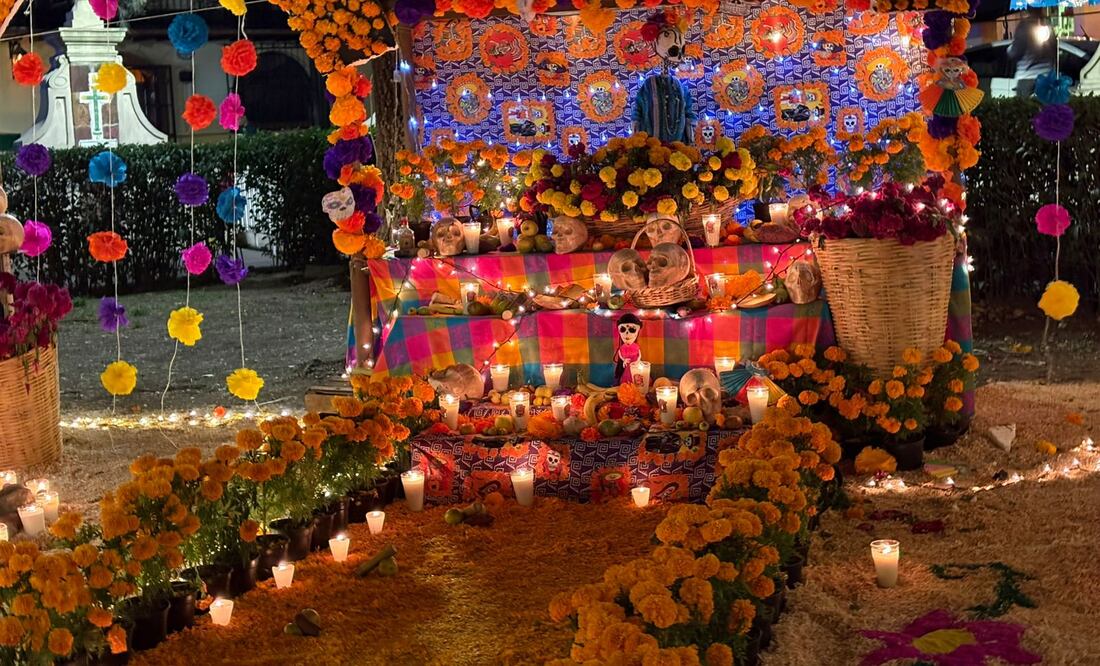 Inician festividades del Día de Muertos en Tepotzotlán, Estado de México. (Foto: Arturo Contreras/ EL UNIVERSAL)