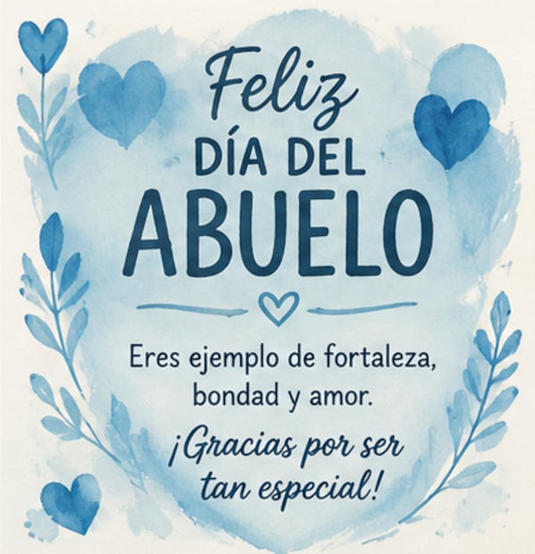 Imágenes para compartir este 28 de agosto, Día del Abuelo. Foto: Creada con IA