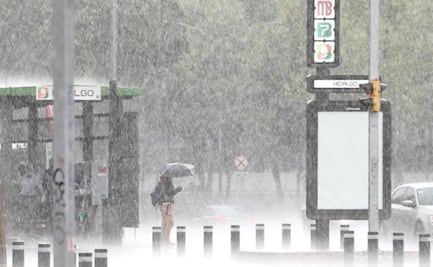 Se esperan lluvias fuertes, descargas eléctricas y granizo en la CDMX