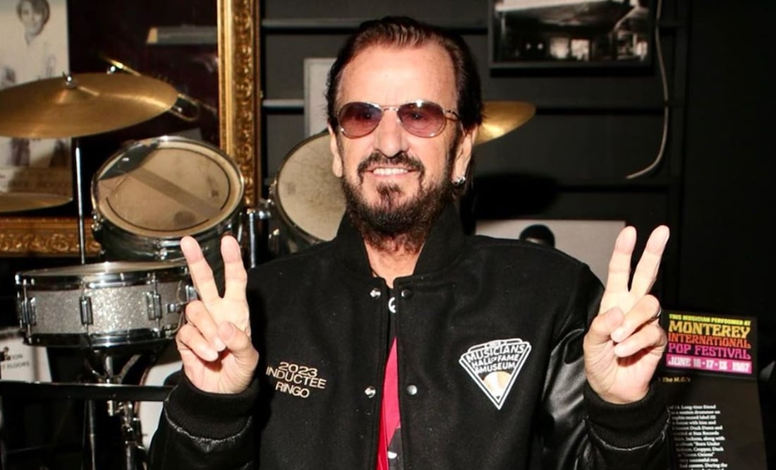 El exBeatle Ringo Starr. Foto: Vía Instagram oficial.