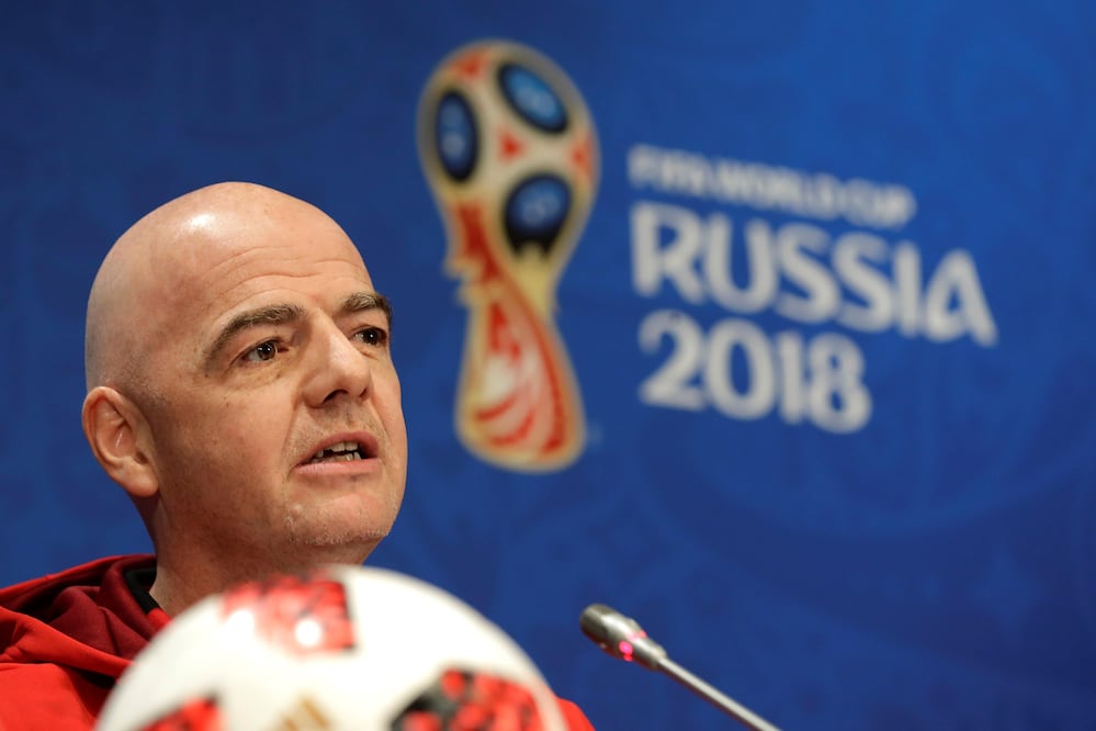 EFE. Gianni Infantino