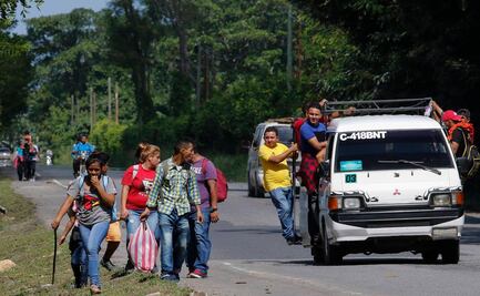 Frontera sur de México en calma ante llegada de nueva caravana migrante