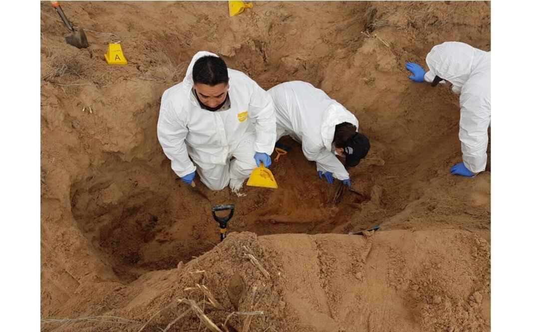 Hace un par de semanas residentes de El Largo denunciaron públicamente que en la zona se ubicaban varias tumbas masivas. /Especial - Fiscalía