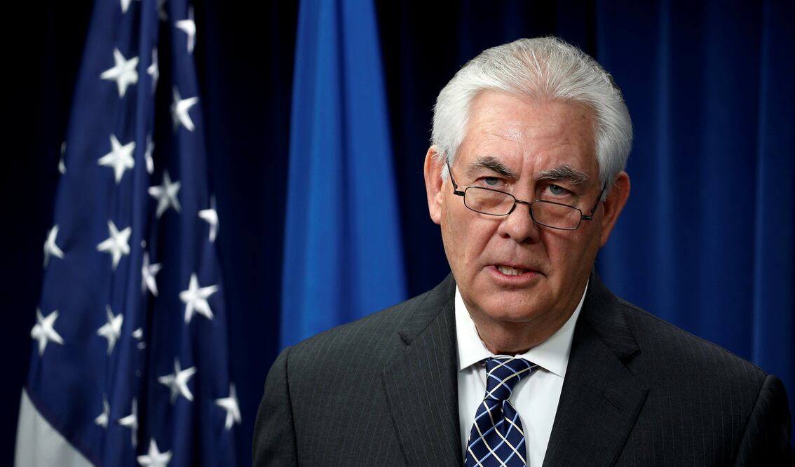 Rex Tillerson, secretario de Estado de EU (Foto: AP)