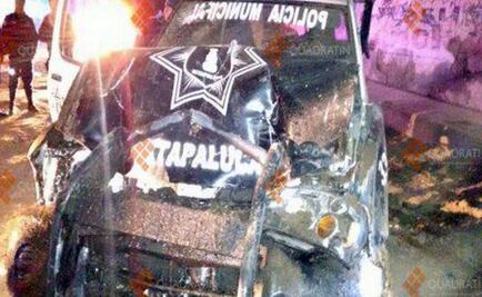 Cae patrulla de Ixtapaluca en río La Compañía