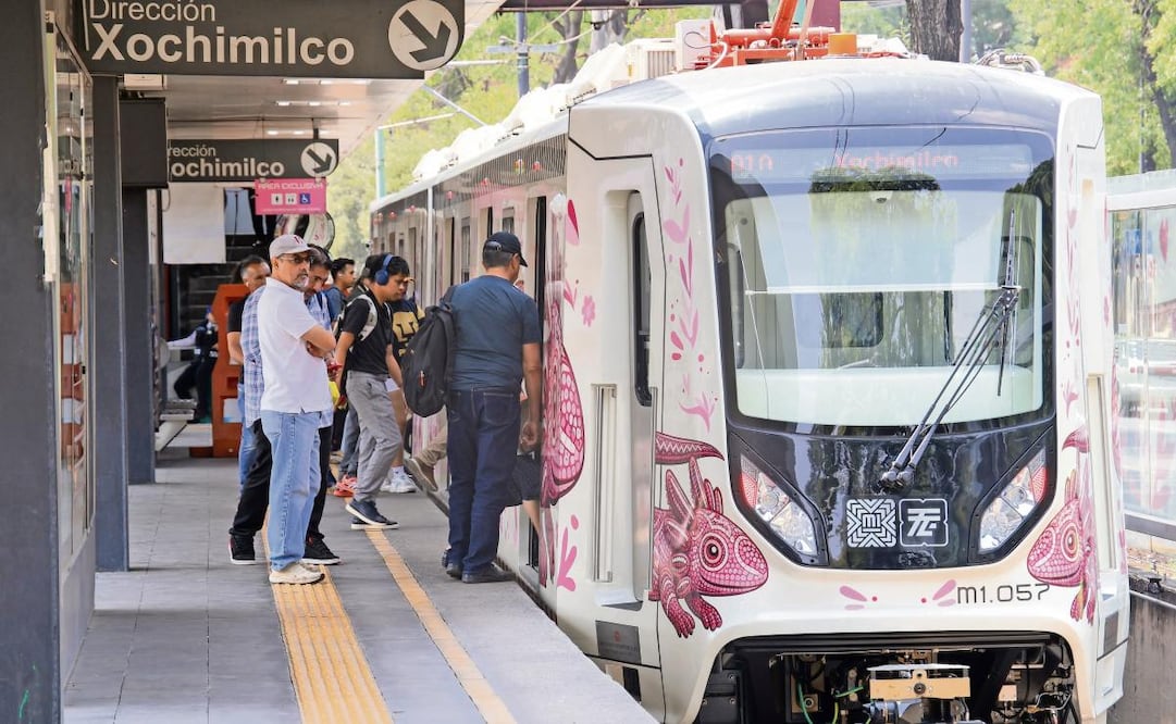 Las unidades recién adquiridas lucen ya las cromáticas en las que destacan ajolotes en tonos azules y rosas. Foto: ARANTXA MEAVE/EL UNIVERSAL