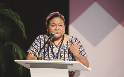 Rigoberta Menchú lamenta violencia en el PRI y se solidariza con Alejandro Moreno