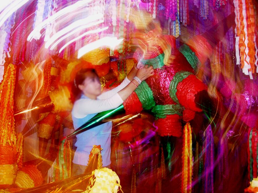 Acolman es un pueblo que se dedica a la elaboración de piñatas desde hace más de 400 años. (Foto: Archivo El Universal)