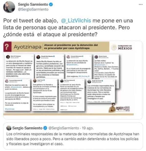 Responden a “la señora de las mañaneras” por acusar ataques contra AMLO tras detención de Murillo Karam 