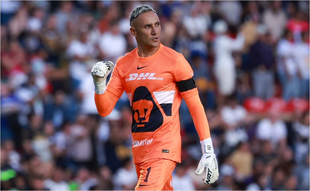 Keylor Navas debutó con triunfo de los Pumas ante Querétaro. FOTO: IMAGO7