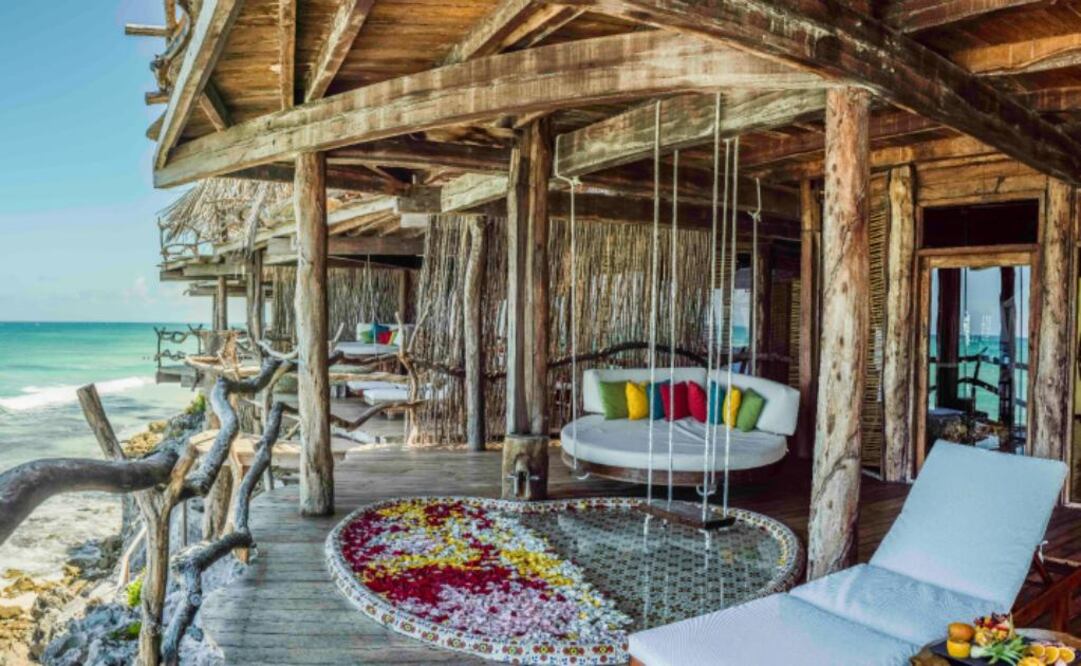 Hotel Azulik, en Tulum. (Cortesía Azulik)