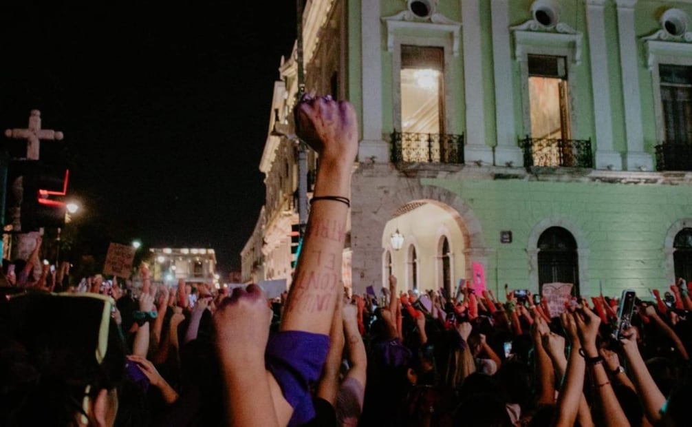 Derechos Humanos de Yucatán presenta informe sobre el derecho a la protesta; documenta uso excesivo de la fuerza.
Foto: Especial.