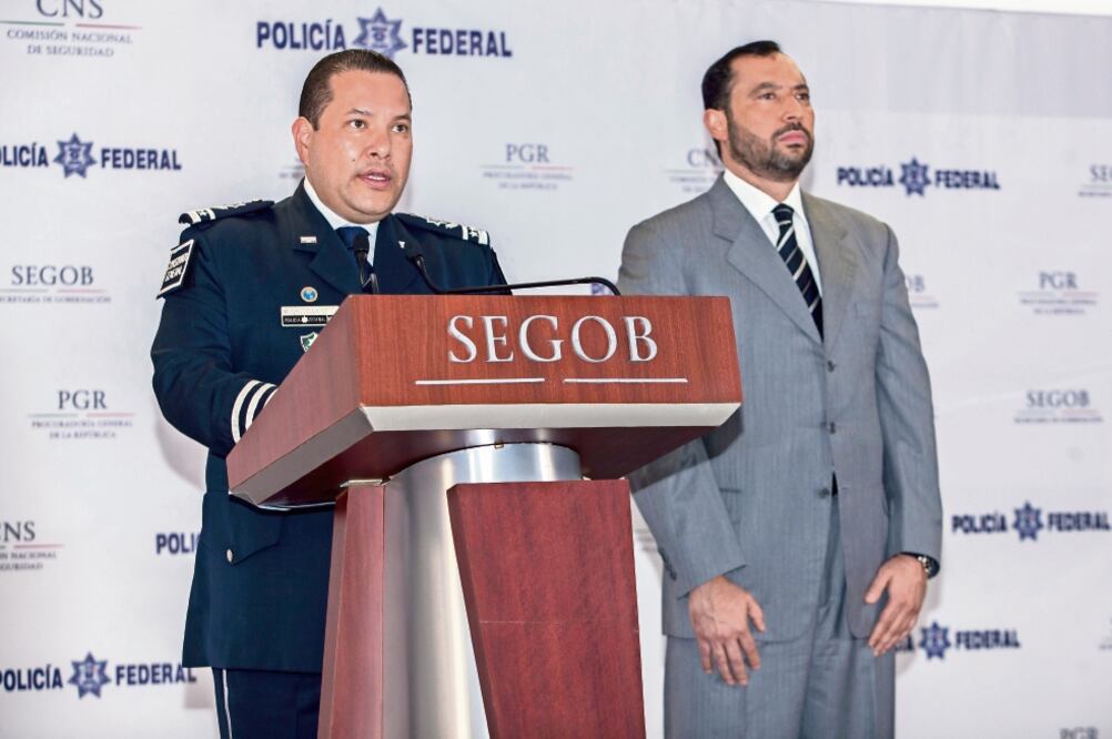 El comisionado General de la PF, Manelich Castilla, aseguró que las investigac io n es de la corporación a su cargo están al nivel de las que realiza el FBI. (ARCHIVO EL UNIVERSAL)