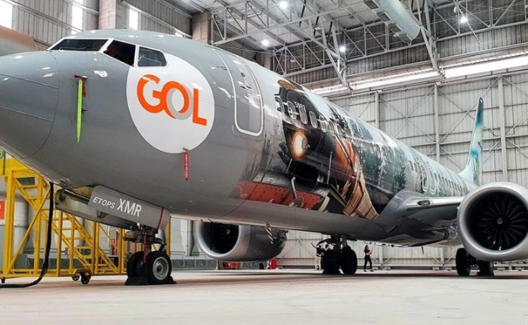 Una de las aerolíneas más grandes de Brasil presentó, junto con Universal Studios, el primer avión temático de Harry Potter. Foto: Instagram @voegoloficial