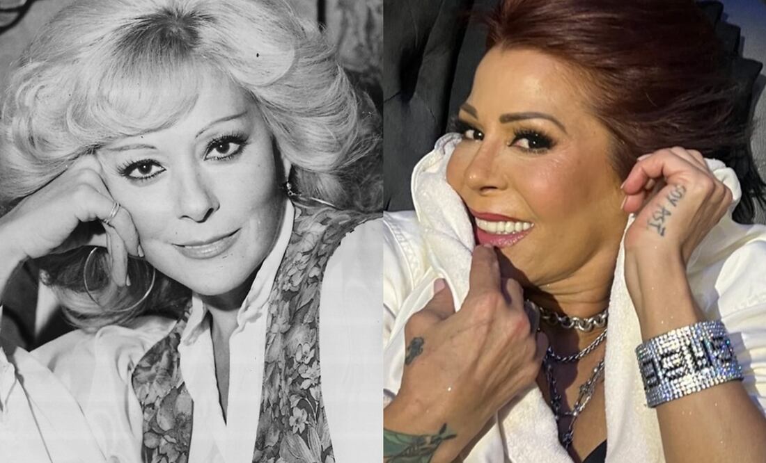 Alejandra Guzmán y Silvia Pinal. Foto: Instagram oficial/ Archivo EL UNIVERSAL.