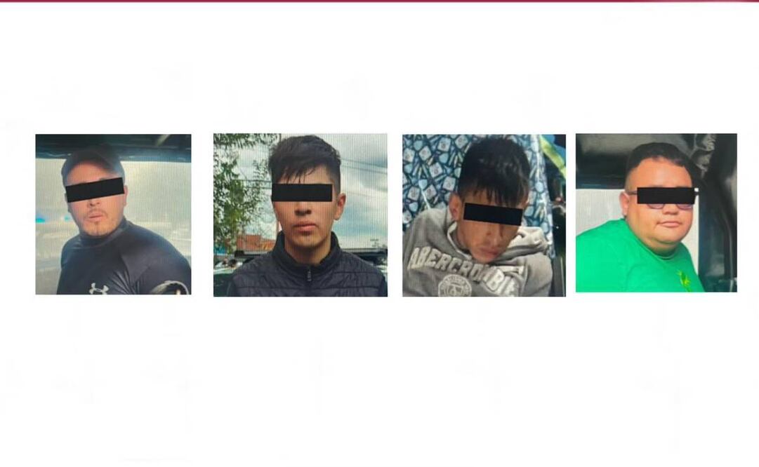 Detenidos por robo a ciudadanos que cambiaron divisas en el AICM / Foto: Twitter