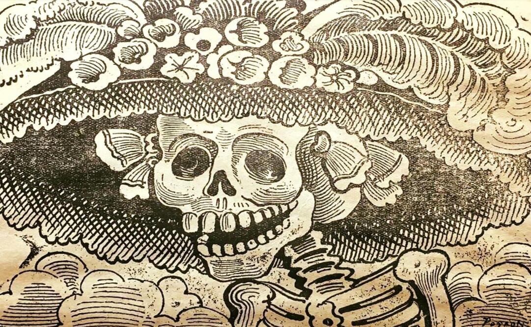La Catrina fue originalmente llamada la Calavera Garbancera - Foto: Tomada de Museo José Guadalupe Posada