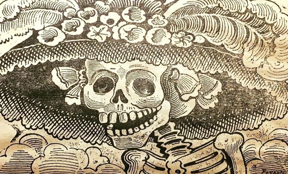 La Catrina fue originalmente llamada la Calavera Garbancera - Foto: Tomada de Museo José Guadalupe Posada
