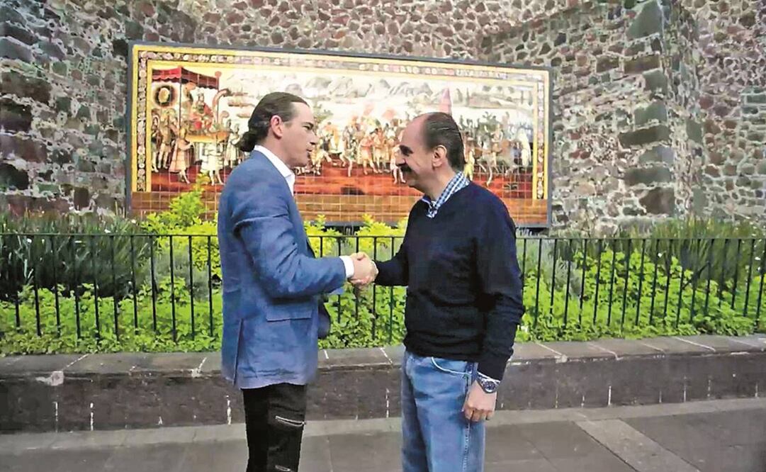 Los descendientes de Cortés y Moctezuma se reunieron 500 años después que sus ancestros.Foto: Miguel Gleason