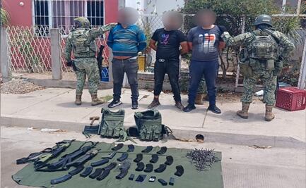 Aseguran drogas, armas y químicos en operativos en la capital; detienen a cuatro civiles en cateos y patrullajes
