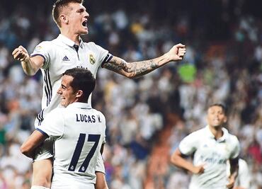 Merengues sudan para ganar al Celta