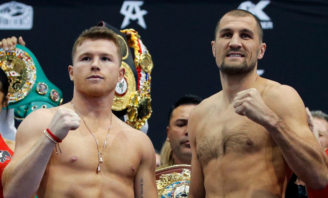 Saul Álvarez vs Sergey Kovalev / AP