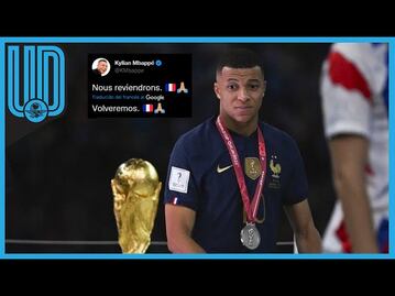 El mensaje de Kylian Mbappé después de perder la final con Argentina: "Volveremos"