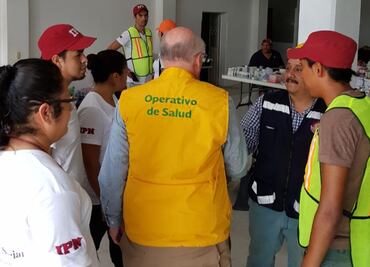 Busca Ssa evitar brote de enfermedades en municipios afectados por sismo