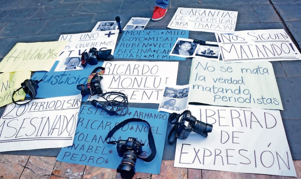 Agresión contra periodistas en México. Archivo 
