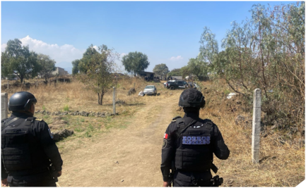 Hallan restos humanos en predio de la alcaldía Xochimilco tras investigación de feminicidio; hay dos detenidos VIDEO